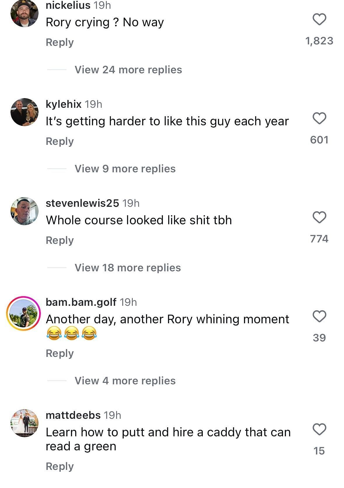 Image via Instagram, Zire Golf's Instagram post
